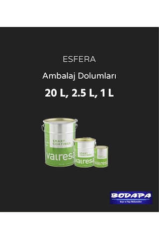 Valresa Esfera Ithal Su Bazlı Dış Cephe Vernik Renkli 1 - 2,5 Lt