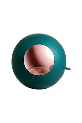 Symbee Yeniden Kullanılabilir, Yıkama Uygun, Taşınabilir Yeşil Kedi/köpek Tüy Ve Kumaş Kirliği Temizleyici Topu - Kıyafetler, Mobilyalar İçin Silikon Yuvarlak Tüy Alıcı Aleti Yeşil