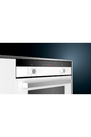 Siemens iQ300 HB114FBW0T Beyaz Ankastre Fırın