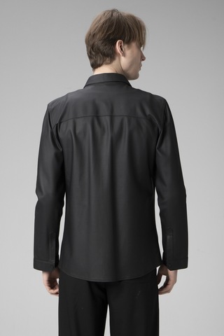 Dericlub Wm202 Gerçek Deri Erkek Gömlek