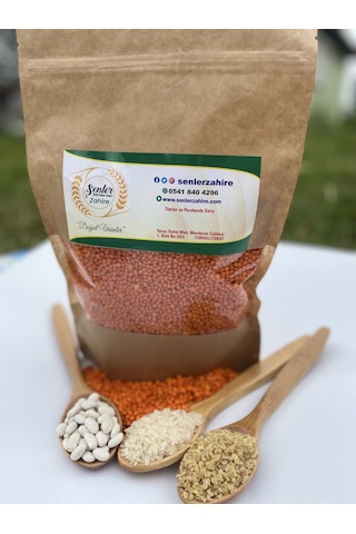 Şenler Doğal Kırmızı Mercimek 1 KG