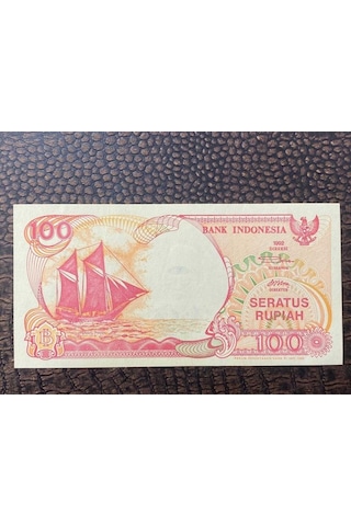 Endonezya 100 Rupıah P 127g 10/10 - Çil Unc