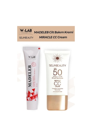 W-Lab Madeleb Cilt Bakım Kremi 40 ML + CC Krem