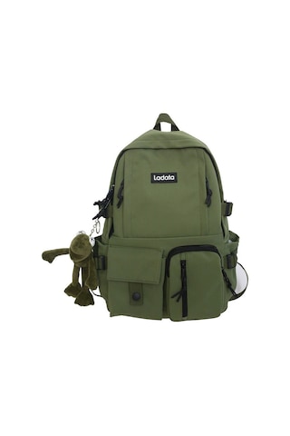 Unisex Harajuku Tarzı Kore Esintili Sırt Çantası - Öğrenciler İçin Şık Ve Basit Tasarım, Okul Ve Günlük Kullanıma Uygun Modaya Uygun Çanta MAvi