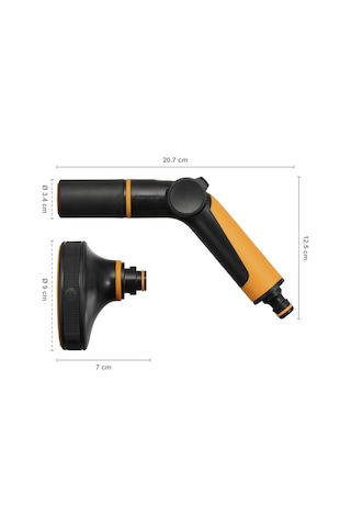 Fiskars Ayarlanabilir Başlıklı Sulama Tabancası S.53.hrt.fıs.1065494