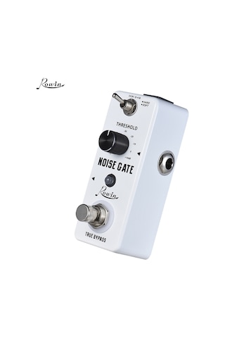 Rowin Gürültü Kapısı Gürültü Azaltma Gitar Efekt Pedalı Beyaz
