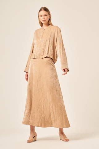 Ftz Women Kadın Kraş Etekli Takım Beige 31171 Beige