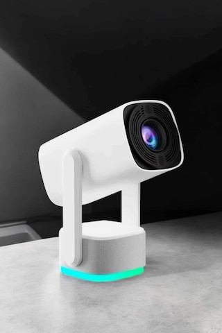 Mey İthalat Şarjlı Projeksiyon Oyun Sinema Projektörü 4k Hd Görüntü Kaliteli