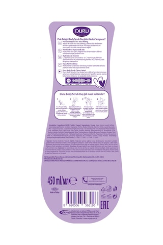 Duru Body Scrub Duş Jeli Tanışma Seti 4x450 Ml Gold&crystal-pınk&ıce Diğer