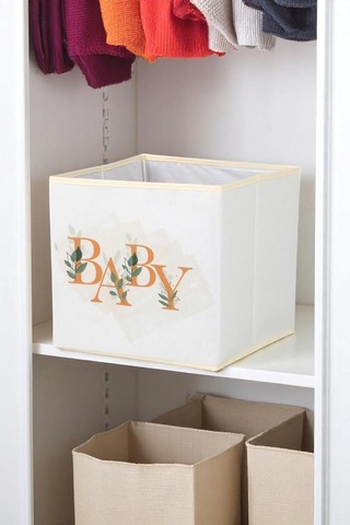 Tr Baby Dolap İçi Organizer Saklama Sepeti 3lü Set, Prn3set