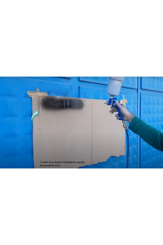 600 ML Üstten Depo Boya Tabancası - 1.5 MM