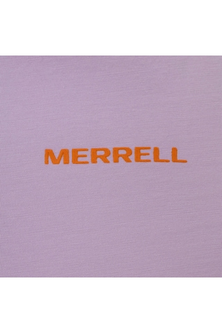 Merrell Merrell Kadın Günlük Giyim Tişört True Lila 2615 Mor