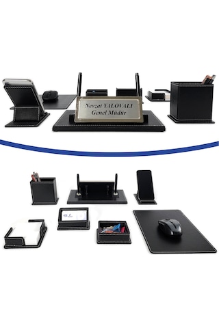 Prozenis Pr807 Masa Üstü İsimlik Kalemlik Seti 7 Parça