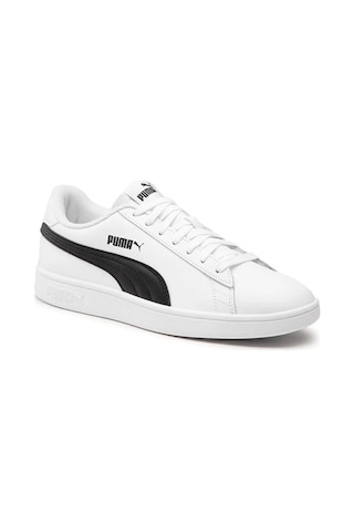 Puma Smash V2 L Beyaz Erkek Sneaker 000000000100325849 Beyaz - Siyah