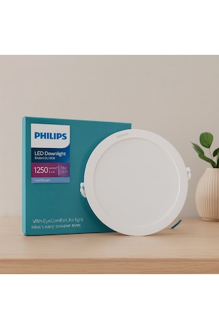 Northcity 14w Yuvarlak Sıvaaltı Led Slim Panel 1250 Lumen Abanoz