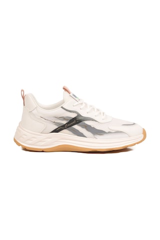 Voyager Krem Fileli Memory Foam Erkek Günlük Spor Ayakkabı Hafif Esnek Sneaker E275 M