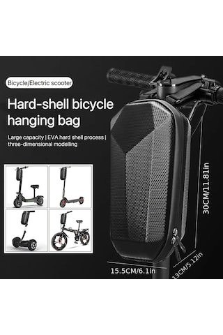 Willowhaven Foldable Bisiklet Ön Gidon Çantası Black Small 10144oz 3l 4l Sert Kabuk Eva Hafif Haki