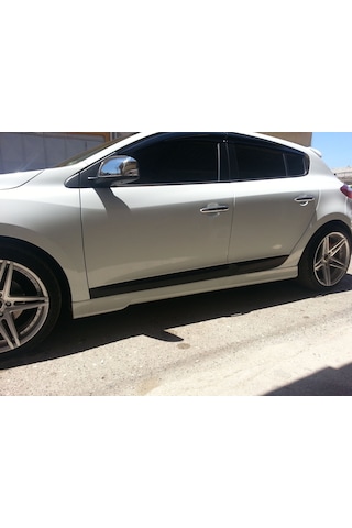 Renault Megane Uyumlu 3 Marşpiyel 2 Parça Fiber 2008 Ve Sonrası