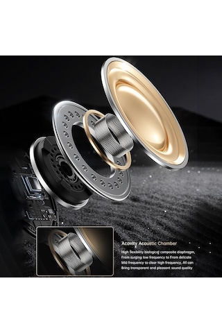 Prestigegoods Lenovo Ea305 Tws Kulak İçi Bluetooth Stereo Müzik Kulaklık - Ipx5 Su Geçirmez, Dokunmatik Kontrol, Çin Ambalajlı