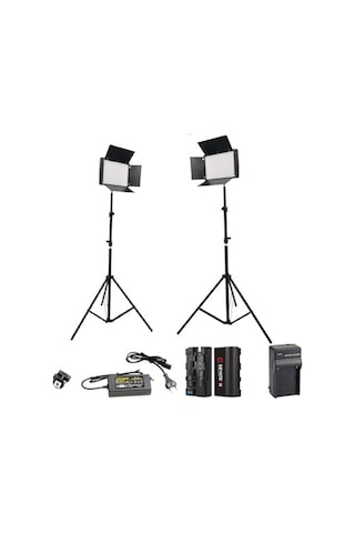 Deyatech 2'li Pro Led 800 Video Youtube Çekim Işığı