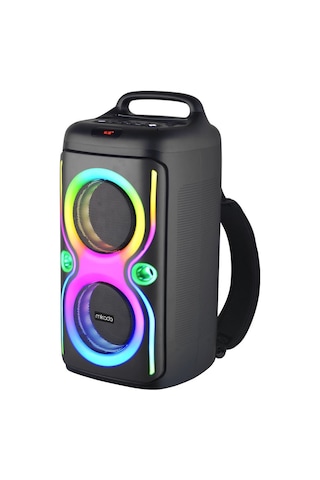 Mikado Md-66bt Thunderbag 40w 3600mah Çanta Taşıma Özellikli Usb/bt/tf/tws Rgb Işıklı Kablosuz Mikrofonlu Toplantı-parti