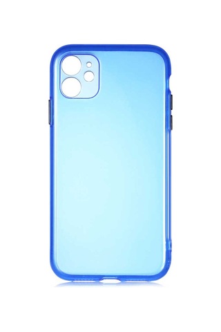 Apple Uyumlu iPhone 11 Pro Max Kılıf Zore Bistro Kapak Mavi