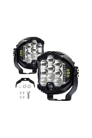 2pcs 3inç Led Sürüş Işığı 75w 15000lm Çalışma Işığı K22845w-2