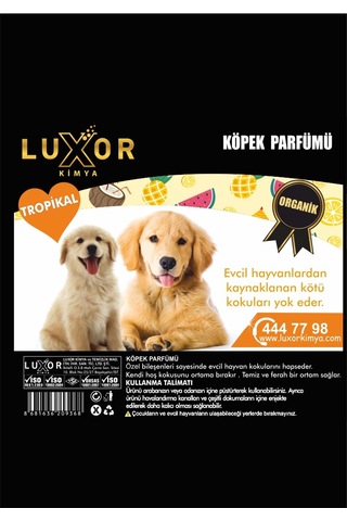 Luxor Köpek Parfümü Tropikal 200 ml