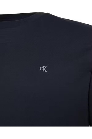 Ss Smooth Cttn Solıd Crewnk Tee-8795 Mavi