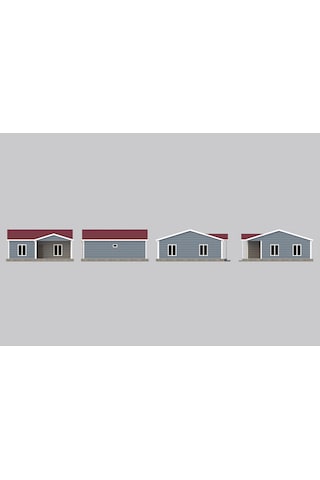 83 M² Prefabrik Ev
