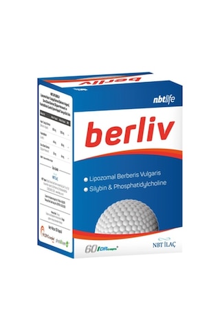 Nbt Life Berliv Lipozomal  Berberin 60 Kapsül