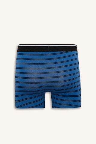 Defacto Regular Fıt Çizgili 3lü Boxer G8165ax26spbe376 Mavi-be376