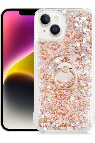 Zeyline Apple Uyumlu iPhone 14 Zore Milce Kapak-gold