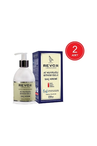 Revox At Kuyruğu Bitki Özlü Saç Bakım Kremi 2 x 250 ML