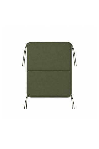 Microcase İple Sabitlemeli Katlanabilir Kamp Sandalyesi Minderi Piknik Outdoor Balıkçılık 40x40 Cm Al5564 Yeşil