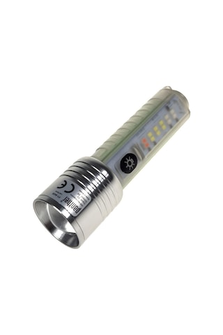 Panther 1000 Lümen Usb Şarjlı Led El Feneri Pt-8430 Siyah