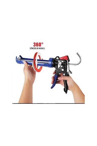 Workpro Wp224001 230mm Ağır Hizmet Tipi Metal Silikon/mastik Tabancası