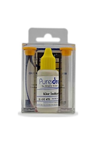 Puredrop Serbest Klor Test Kiti- Paket