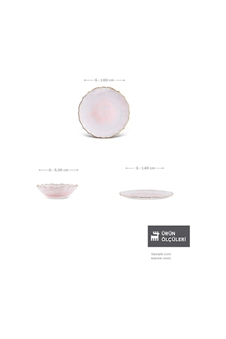 Karaca  Icequeen 18 Parça 6 Kişilik Yemek Takımı