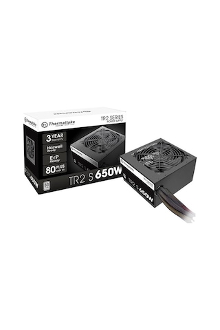 Thermaltake 650W 80+ 12cm Fanlı PSU TR2 S