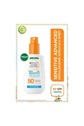 Ambre Solaire Bronzlaştırıcı Yağ 200ml&sensitive Advanced Güneş Koruyucu Çocuk Sprey Gkf50+ 150ml pktasbryggkcspst-8584