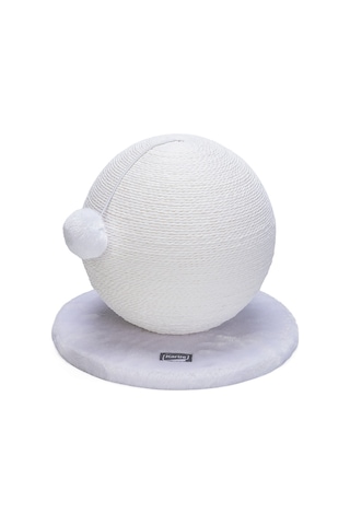 Karlıe Kedi Tırmalama Küresi Bolly Beyaz 30.5cm