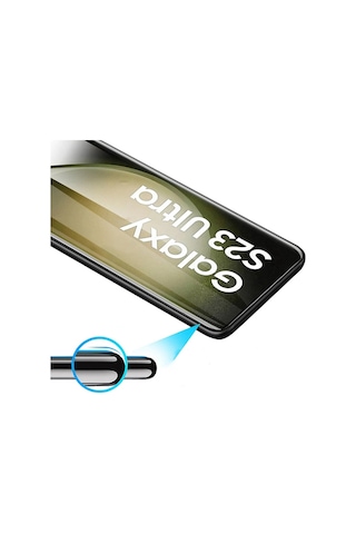 Galaxy S23 Ultra Uyumlu Zore Hizalama Aparatlı Estek Easy Body Ekran Koruyucu