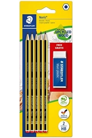 120 A Sbkd Noris Kurşun Kalem Set 5 X Noris Kalem 1 X Silgi 1 X Kalemtraş Çok Renkli