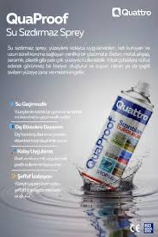 Quattro Quaproof Su Sızdırmaz Sprey