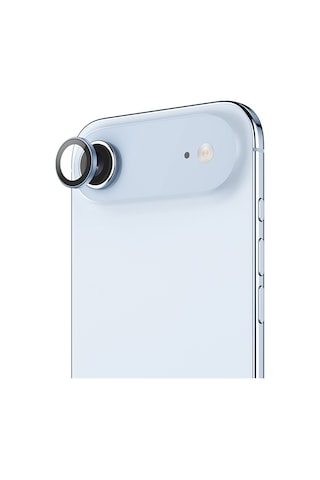 Apple Uyumlu iPhone 17 Air Benks Glass Warrior Cam Kamera Lens Koruyucu Açık Mavi