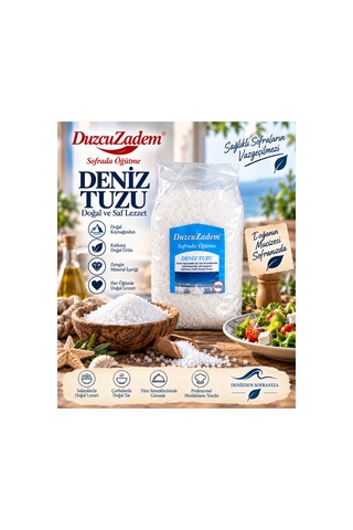 Deniz Tuzu 1000 Gr Tane Poşet