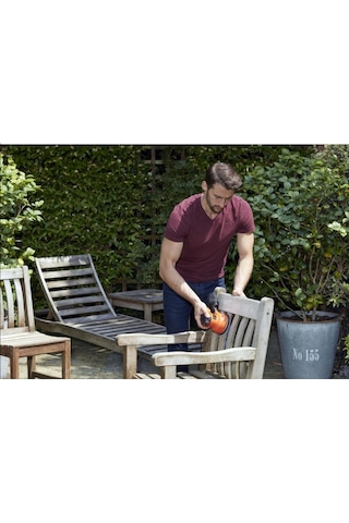 Black+Decker BEW210-QS 125 MM 230 W Eksantrik Zımpara 3 Parça Aksesuar