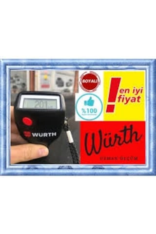 Profesyonel Würth Boya Kalınlık Ölçüm Cihazı Boya Test Cihazı