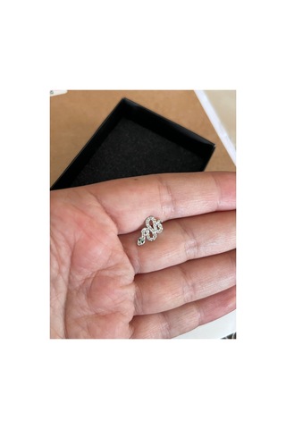 Yılan Piercing Gümüş